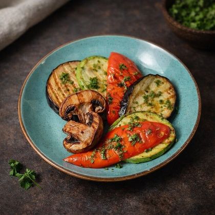 Овощи на мангале