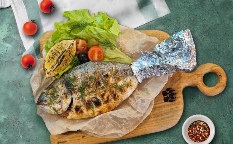 Дорадо на углях