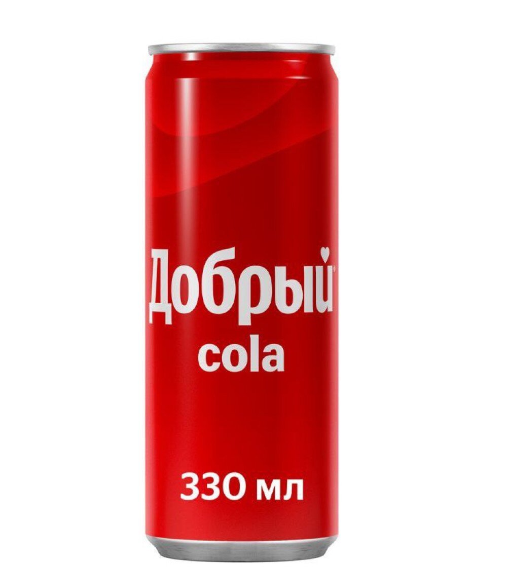 ДОБРЫЙ cola жб 0,33 л.