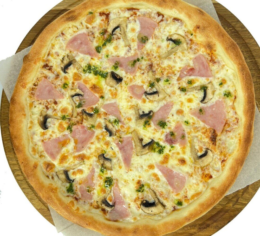 Пицца Ветчина с грибами, 470г