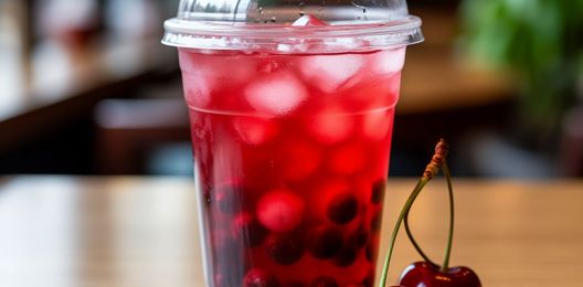 Бабл лимонад - ВИШНЕВЫЙ