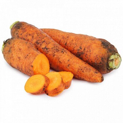 Морковь не мытая