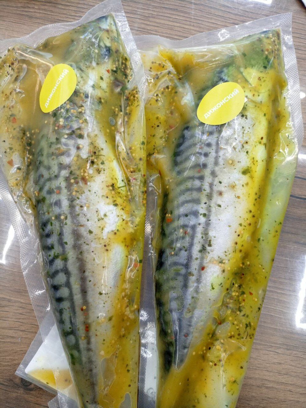 Скумбрия в ДИЖОНСКОМ  маринаде
