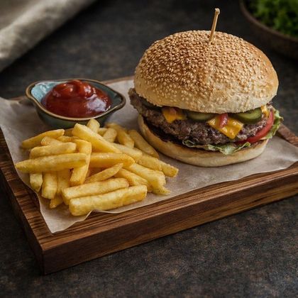 Бургер Фирменный/ котлета говядина/свинина