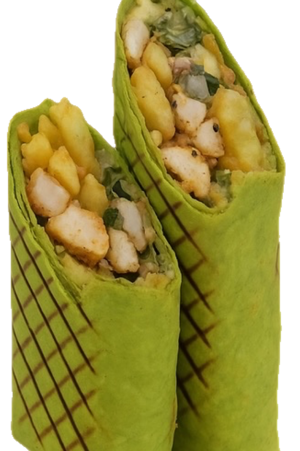 Васаби шаурма с картошкой фри