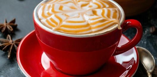 Карамельный латте