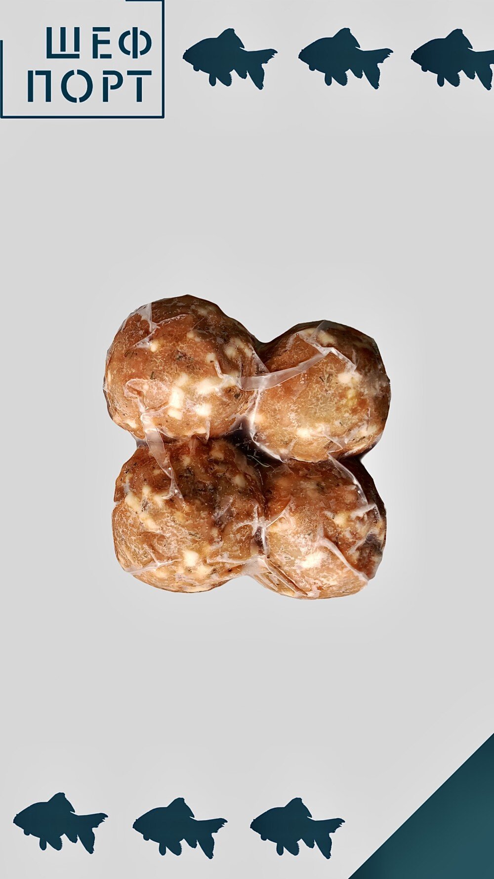 Фишбол из лосося с тигровыми креветками 1/400