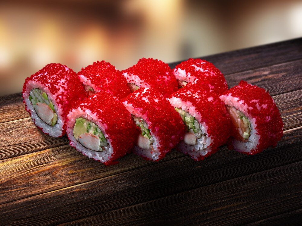 Калифорния с креветкой