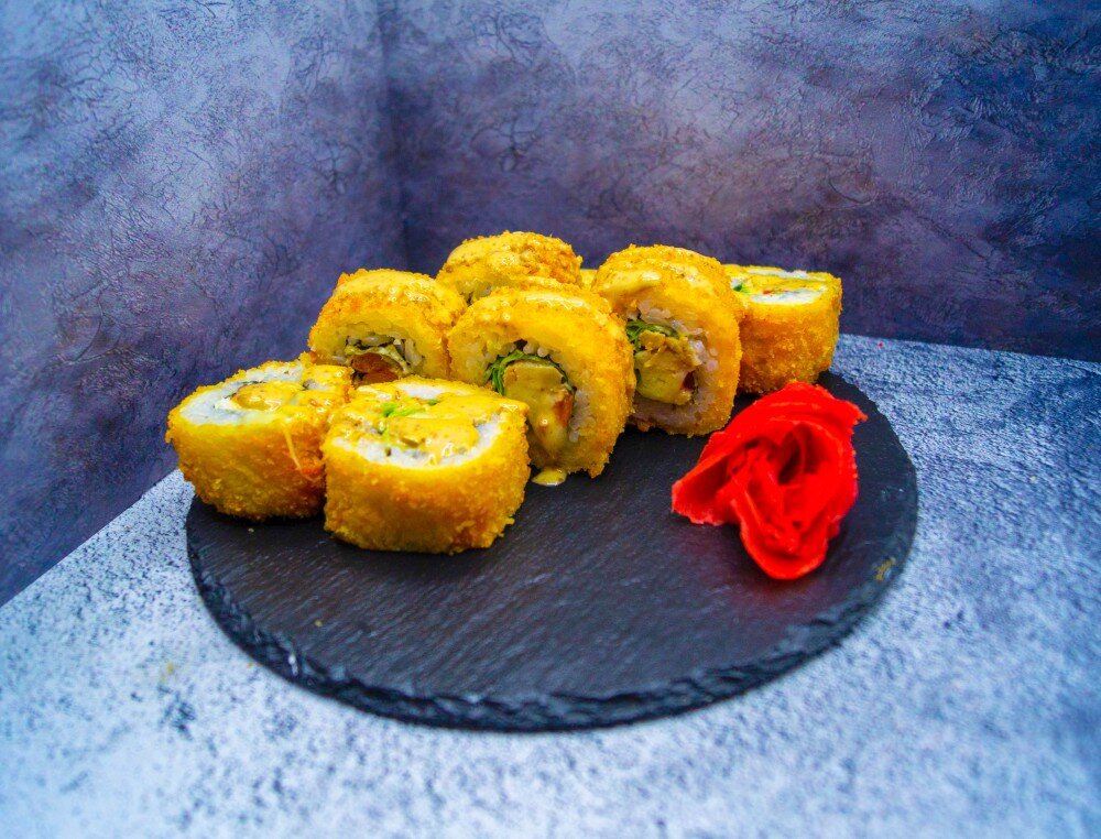 Ролл жареный «Цезарь»