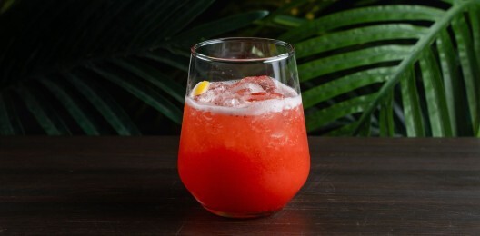 Малина-ваниль коктейль