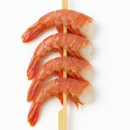 Лангустины (Креветки 30/45) на шпажках в маринаде, кг