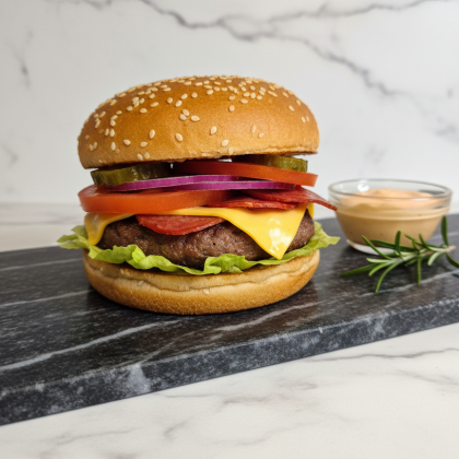 Бургер "Пепперони-Говядина"