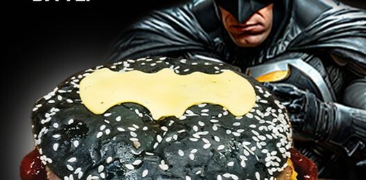 Бэтмен черный бургер