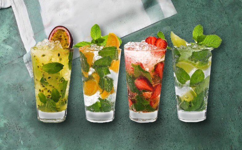 Мохито Клубничный