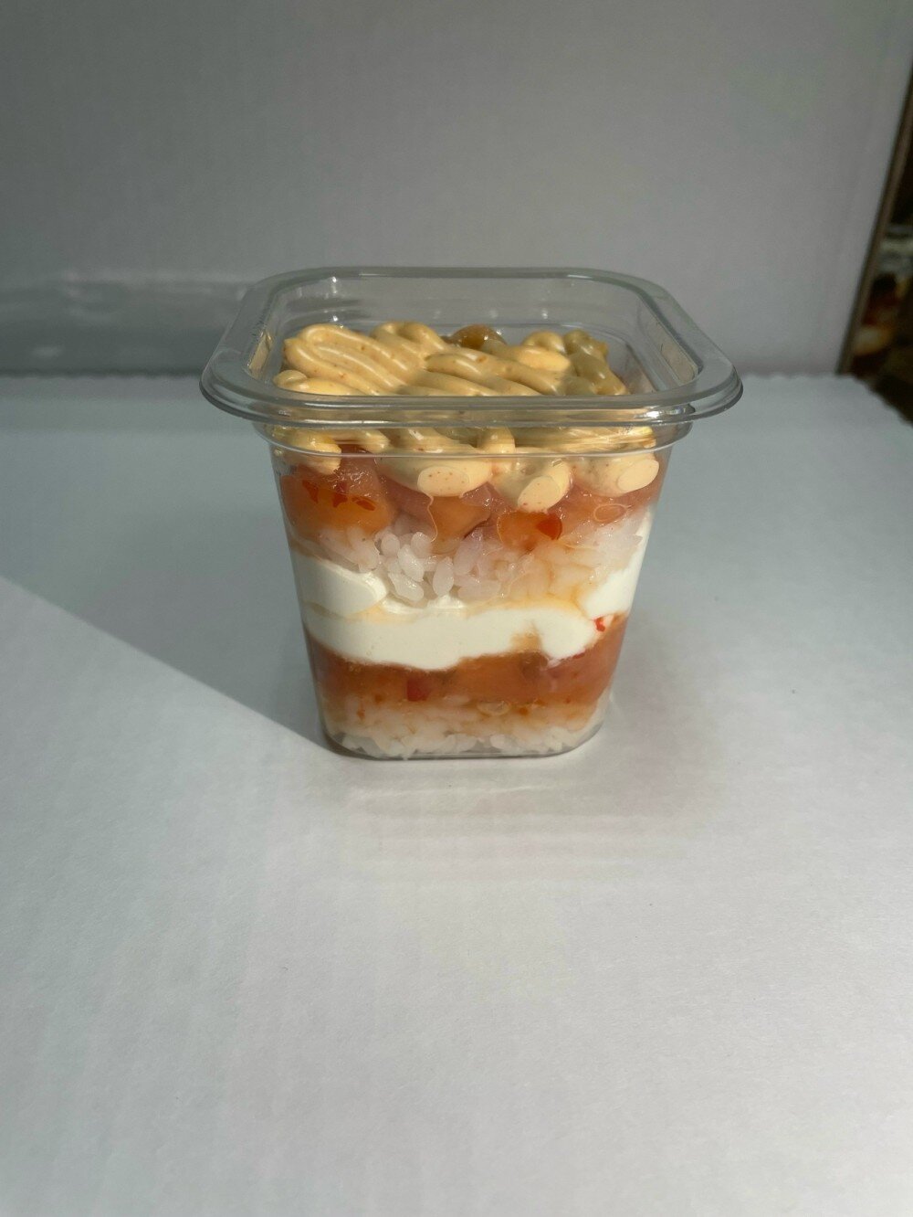 Трайфл с лососем