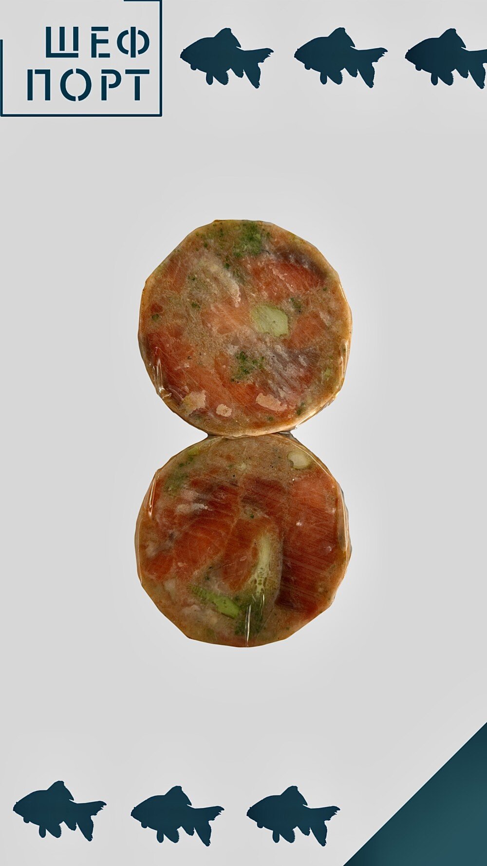 Медальоны форель, брокколи 180 гр