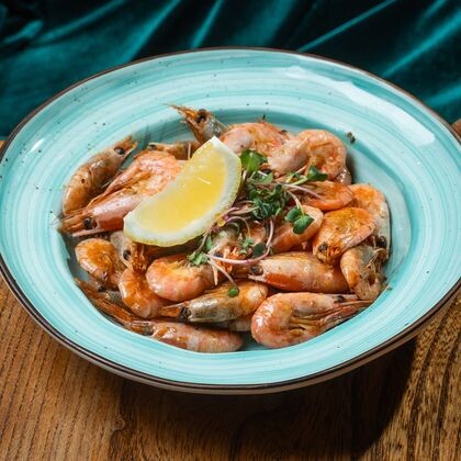 Жареные креветки M