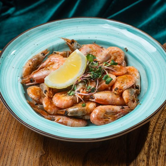 Жареные креветки M