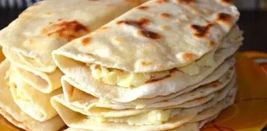 Кыстыбый с картофелем