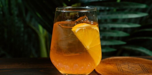 Бабл ти с маракуйя и персик