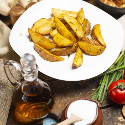 Картофель «По-деревенски»