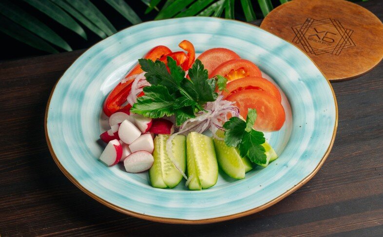 Овощная тарелка