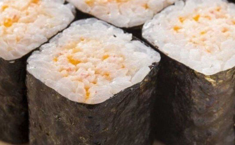 Мини ролл с крабом