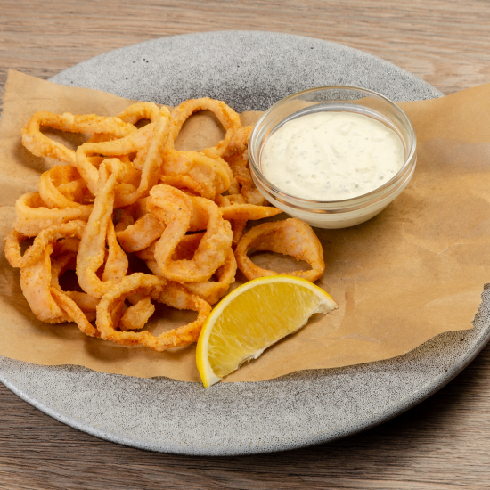 Соленый сыр «Джил», жареный во фритюре