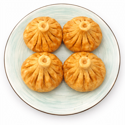 Хинкали с сыром и зеленью, 4 шт