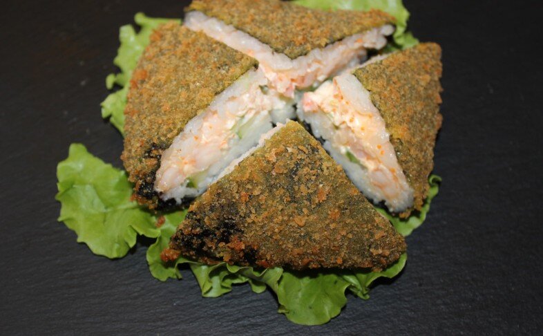 Сэндвич с креветкой