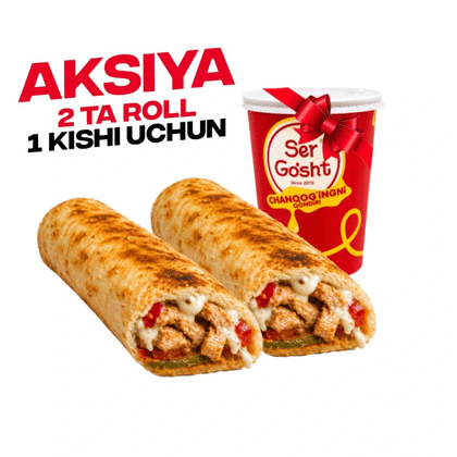 Chicken+Chicken Roll
