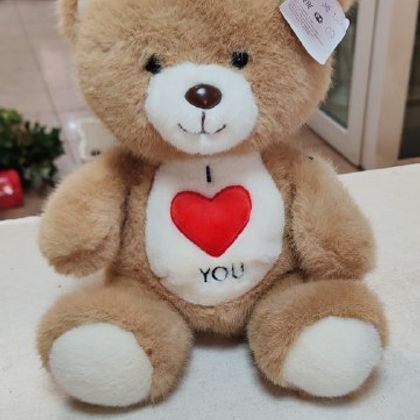 Мишка с сердцем 25см.