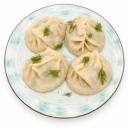 Манты с говядиной, 4 шт