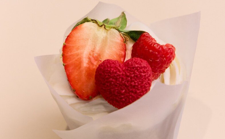 Капкейк Малиновый