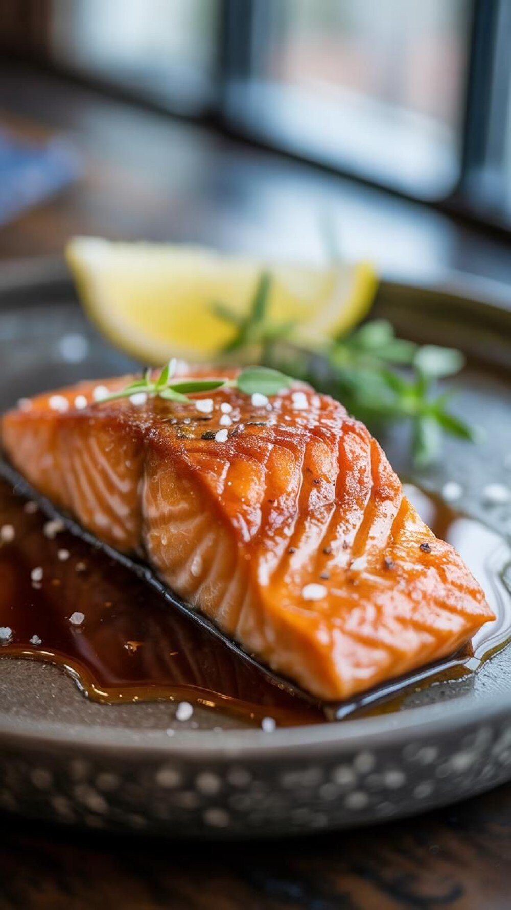 Стейк из лосося