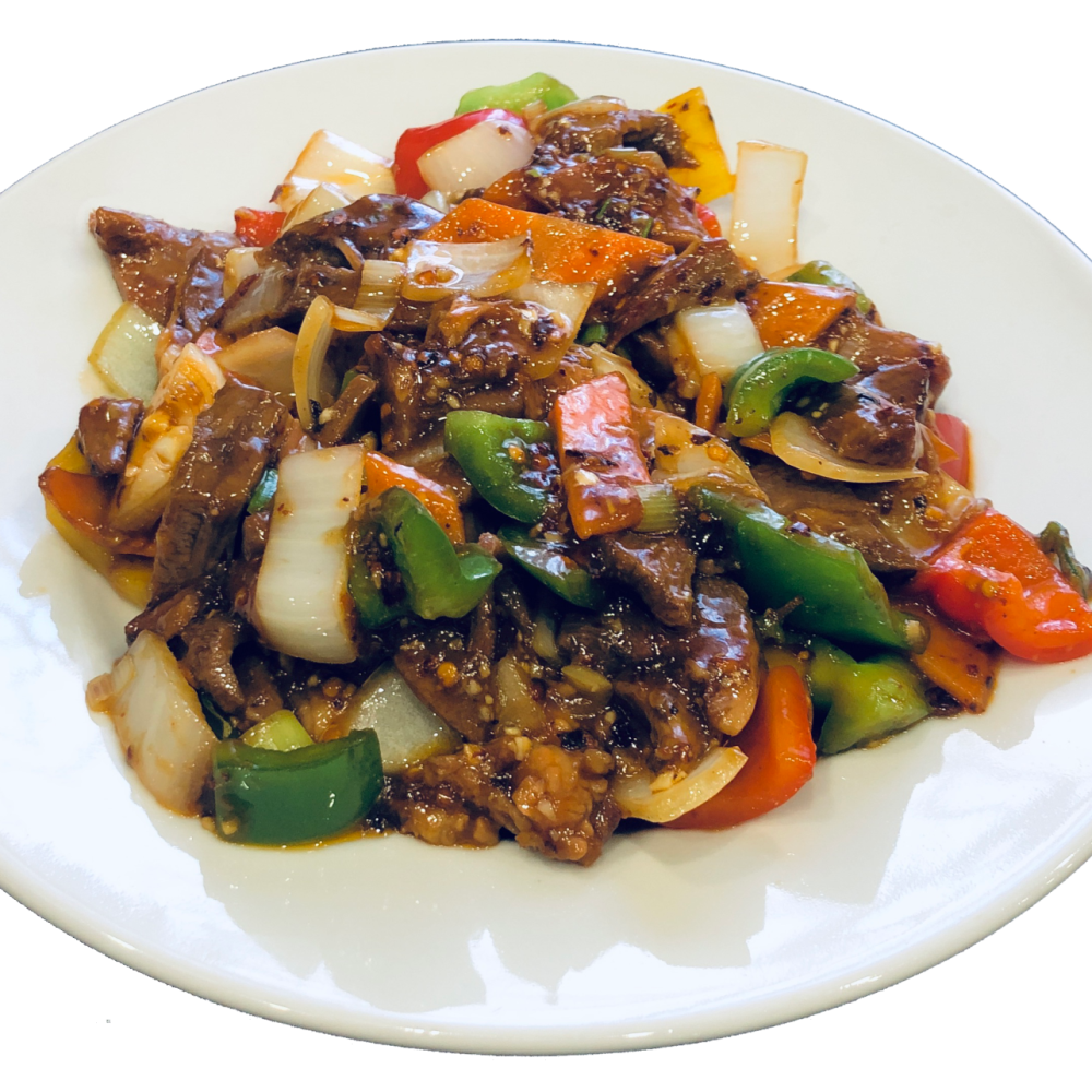 Язык с овощами китайская кухня с доставкой или с собой