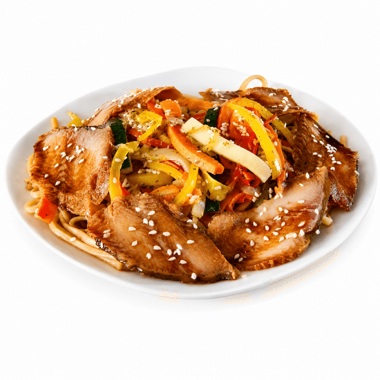 Лапша с угрем
