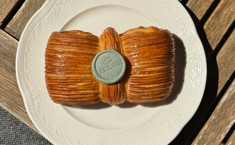 Бант Фисташка-Малина