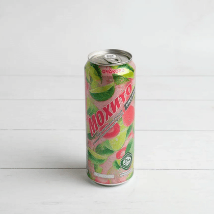 Мохито КЛУБНИКА 0,45мл ж/б Очаково