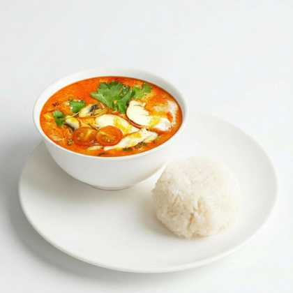 Суп «Том Ям» с курицей