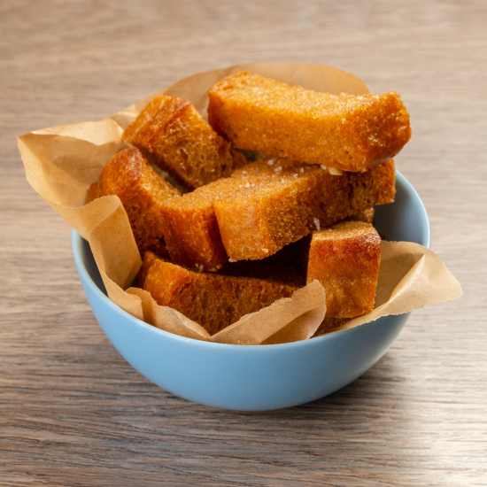 Гренки чесночные