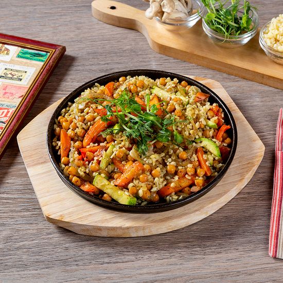 Плов овощной