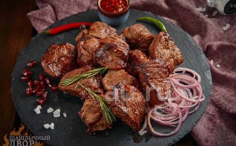 Шашлык из говядины