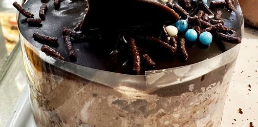 Шоколадно-Банановое Пирожное