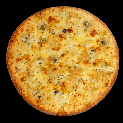 Пицца "4 сыра" (с сыром с голубой плесенью)