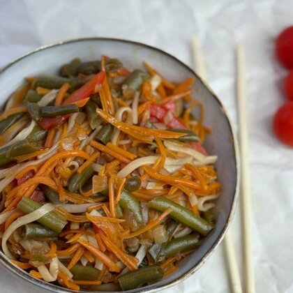 Wok c овощами