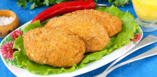 Куриная котлета с сыром