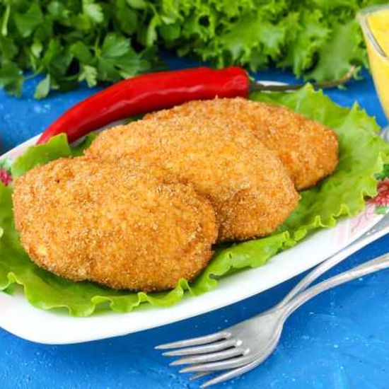 Куриная котлета с сыром