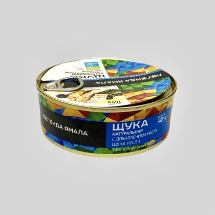Щука натуральная с добавлением масла 227 гр