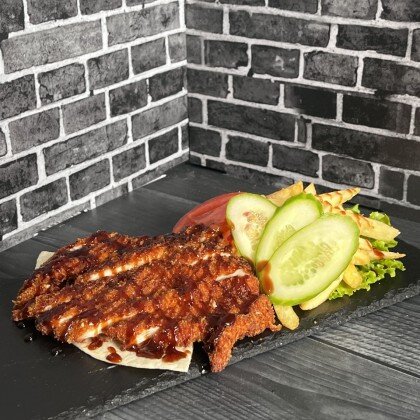 Тонкацу с курицей